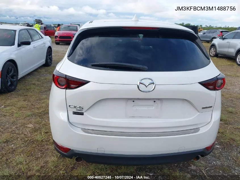 2021 Mazda Cx-5 Touring VIN: JM3KFBCM3M1488756 Lot: 40527245