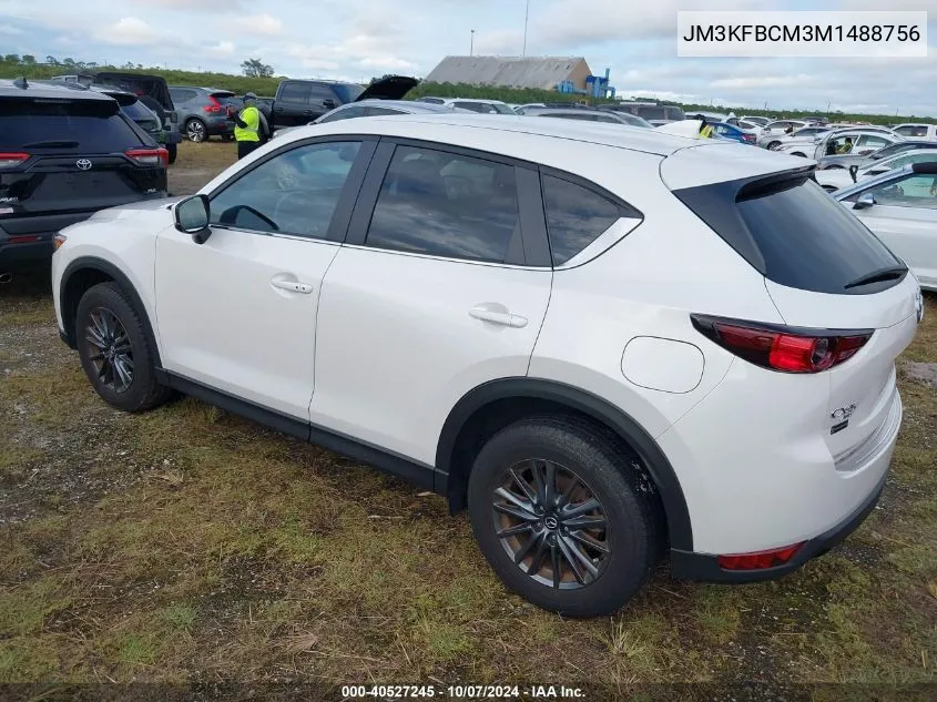 2021 Mazda Cx-5 Touring VIN: JM3KFBCM3M1488756 Lot: 40527245