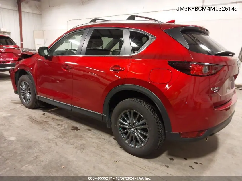 2021 Mazda Cx-5 Touring VIN: JM3KFBCM4M0325149 Lot: 40535217