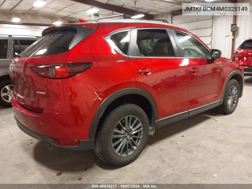 2021 Mazda Cx-5 Touring VIN: JM3KFBCM4M0325149 Lot: 40535217