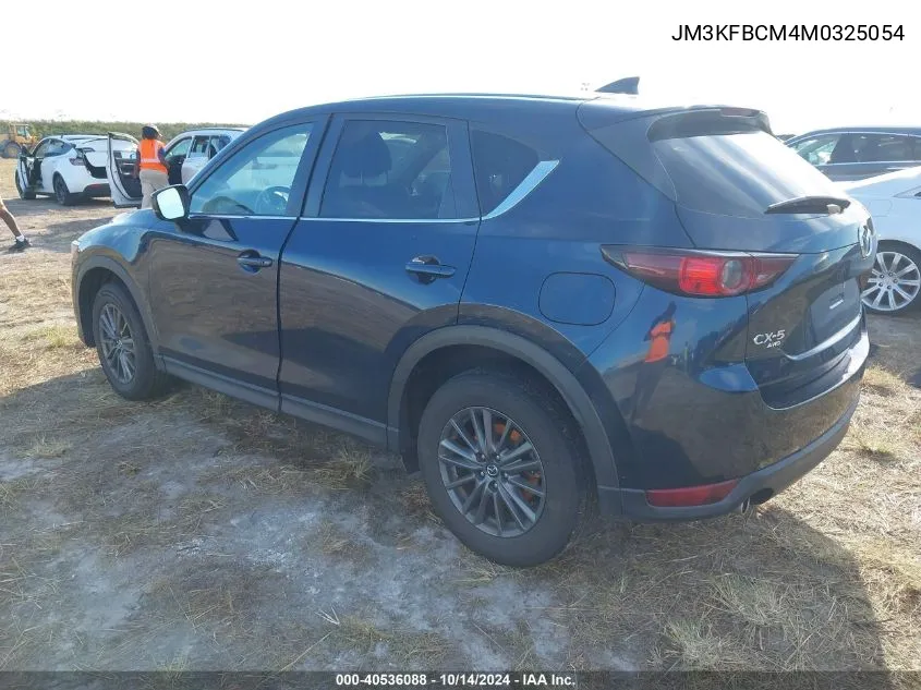 2021 Mazda Cx-5 Touring VIN: JM3KFBCM4M0325054 Lot: 40536088