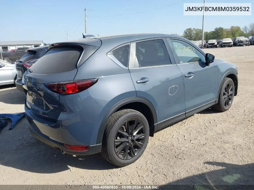 2021 Mazda Cx-5 Carbon Edition VIN: JM3KFBCM8M0359532 Lot: 40560835