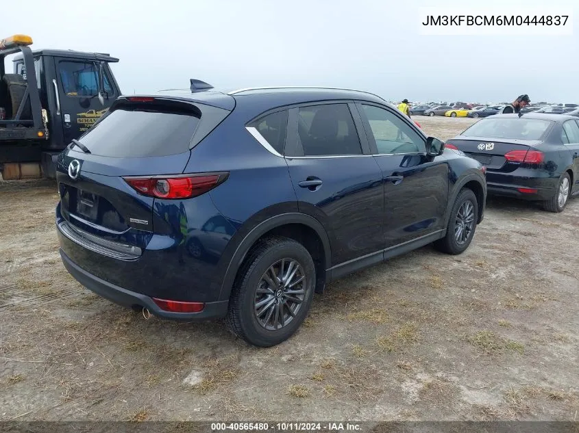 2021 Mazda Cx-5 Touring VIN: JM3KFBCM6M0444837 Lot: 40565480