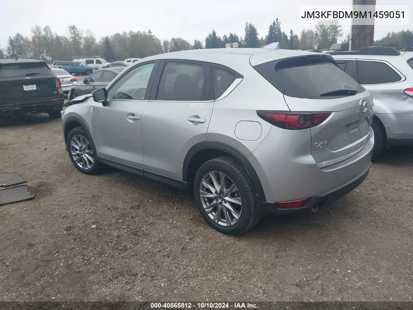 2021 Mazda Cx-5 Grand Touring VIN: JM3KFBDM9M1459051 Lot: 40565812