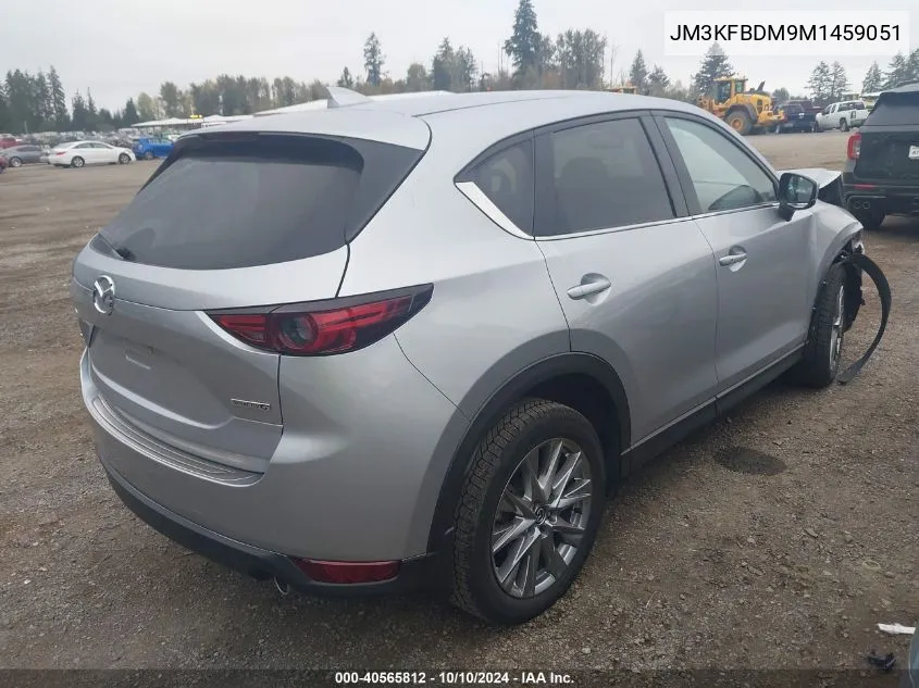 2021 Mazda Cx-5 Grand Touring VIN: JM3KFBDM9M1459051 Lot: 40565812