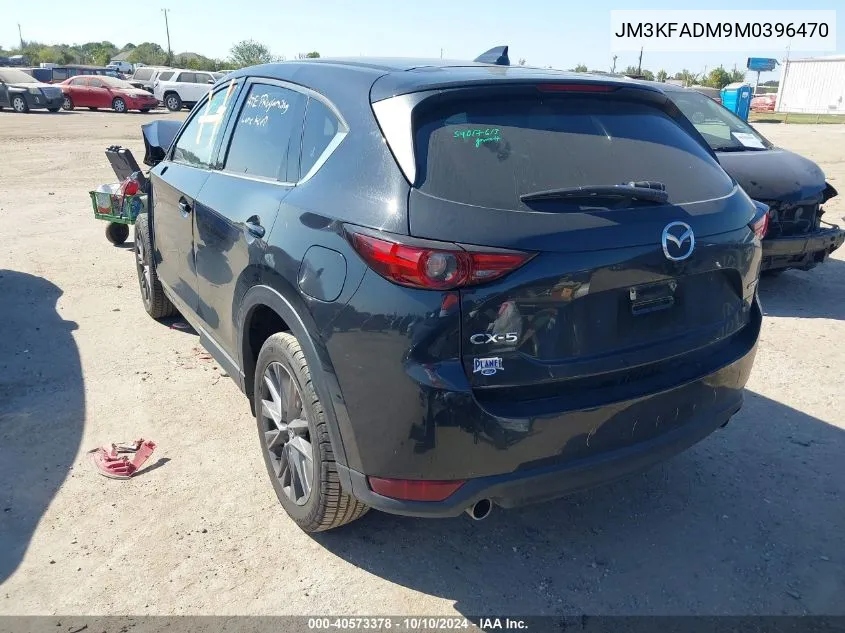 2021 Mazda Cx-5 Grand Touring VIN: JM3KFADM9M0396470 Lot: 40573378