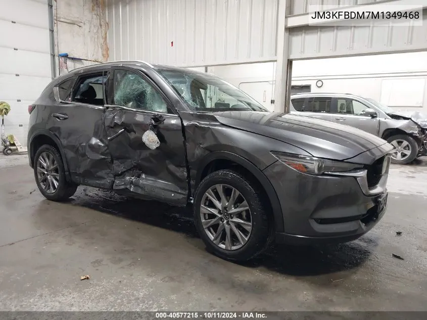 2021 Mazda Cx-5 Grand Touring VIN: JM3KFBDM7M1349468 Lot: 40577215