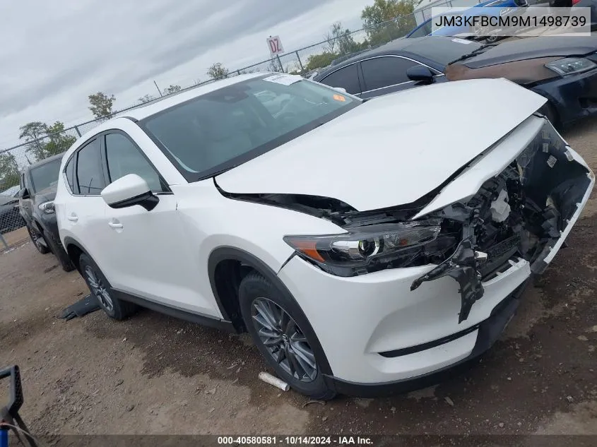 2021 Mazda Cx-5 Touring VIN: JM3KFBCM9M1498739 Lot: 40580581