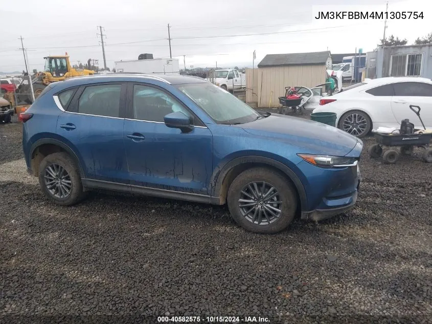 2021 Mazda Cx-5 Sport VIN: JM3KFBBM4M1305754 Lot: 40582575