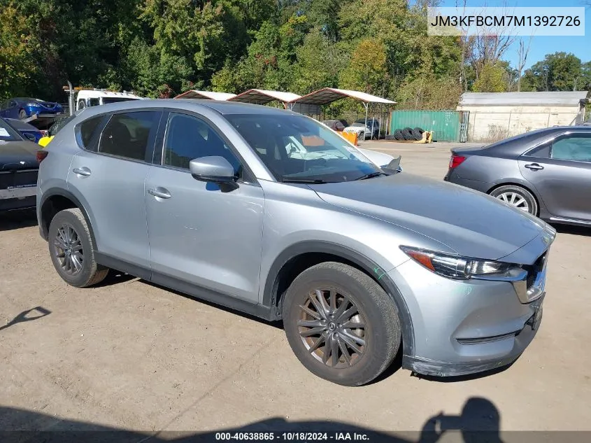 2021 Mazda Cx-5 Touring VIN: JM3KFBCM7M1392726 Lot: 40638865