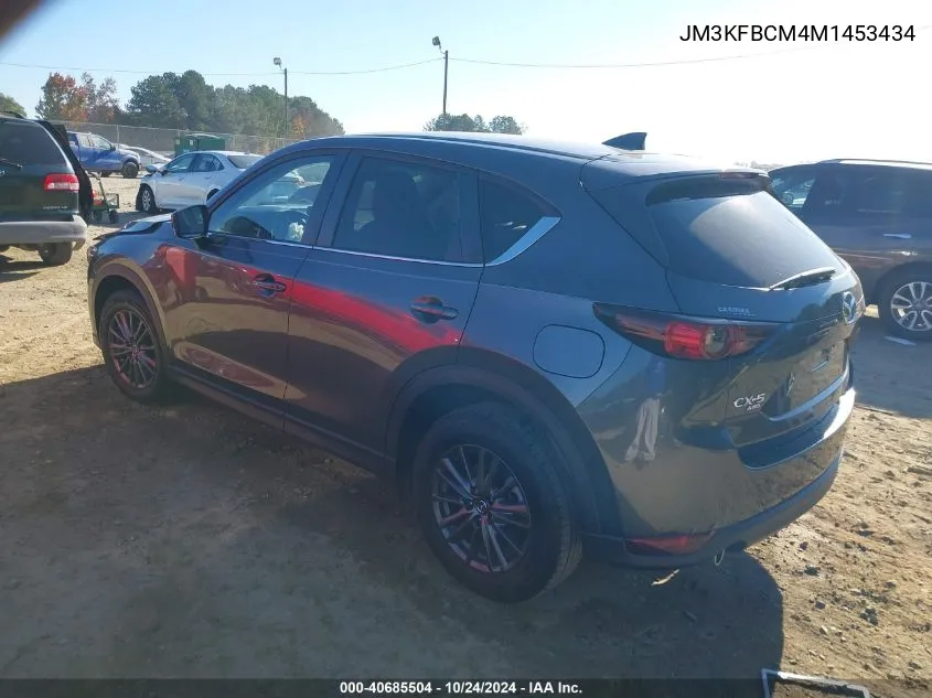 2021 Mazda Cx-5 Touring VIN: JM3KFBCM4M1453434 Lot: 40685504