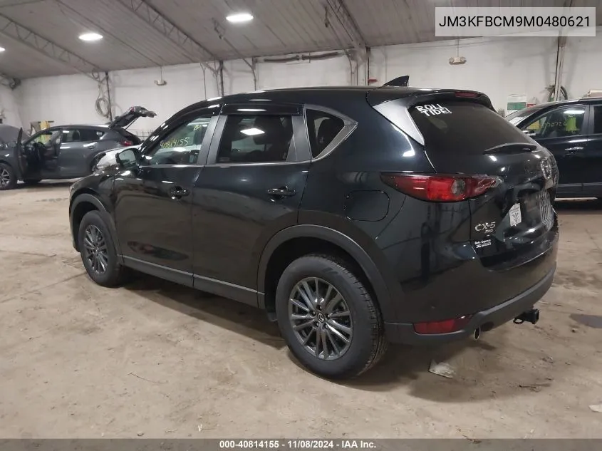 2021 Mazda Cx-5 Touring VIN: JM3KFBCM9M0480621 Lot: 40814155