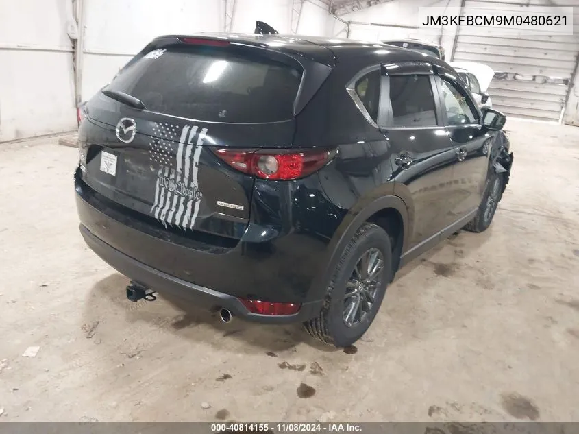 2021 Mazda Cx-5 Touring VIN: JM3KFBCM9M0480621 Lot: 40814155