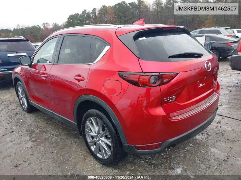 2021 Mazda Cx-5 Grand Touring VIN: JM3KFBDM8M1462507 Lot: 40820609