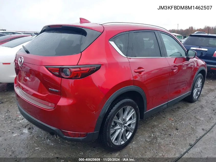 2021 Mazda Cx-5 Grand Touring VIN: JM3KFBDM8M1462507 Lot: 40820609