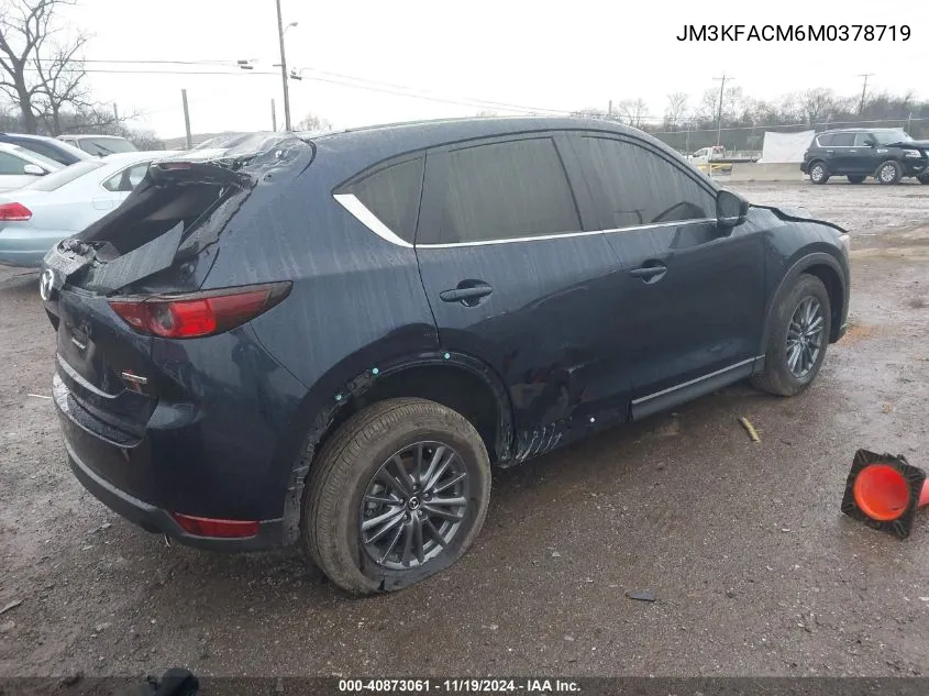 2021 Mazda Cx-5 Touring VIN: JM3KFACM6M0378719 Lot: 40873061