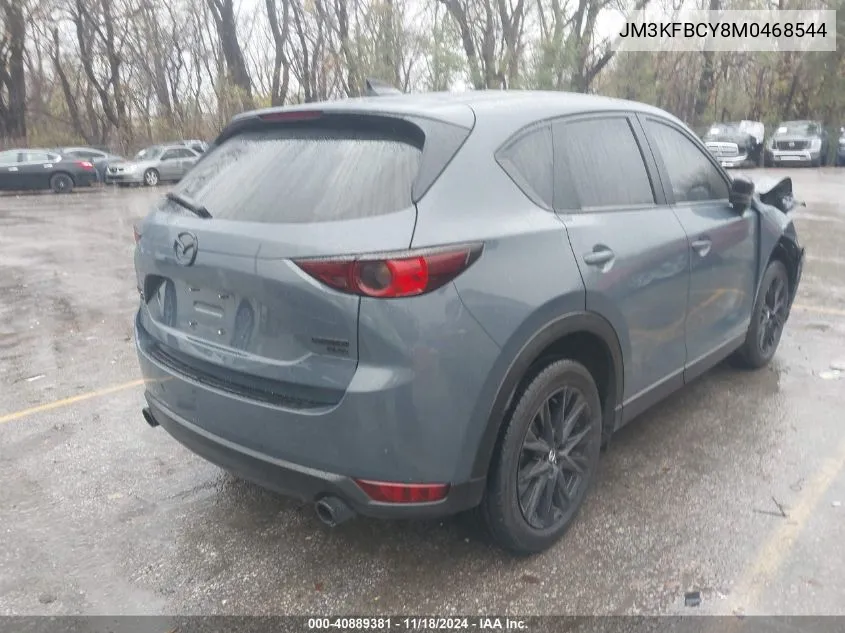 2021 Mazda Cx-5 Carbon Edition Turbo VIN: JM3KFBCY8M0468544 Lot: 40889381