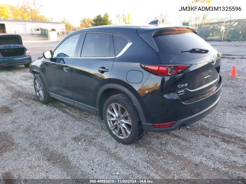 2021 Mazda Cx-5 Grand Touring VIN: JM3KFADM3M1325596 Lot: 40892415