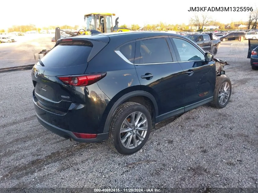 2021 Mazda Cx-5 Grand Touring VIN: JM3KFADM3M1325596 Lot: 40892415