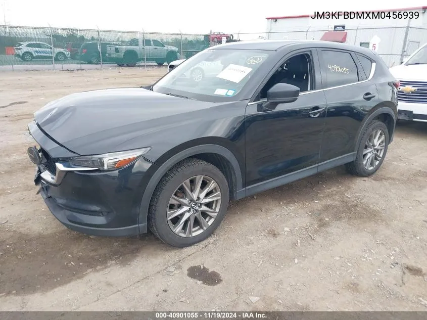 2021 Mazda Cx-5 Grand Touring VIN: JM3KFBDMXM0456939 Lot: 40901055