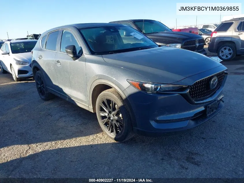 2021 Mazda Cx-5 Carbon Edition Turbo VIN: JM3KFBCY1M0369855 Lot: 40902227