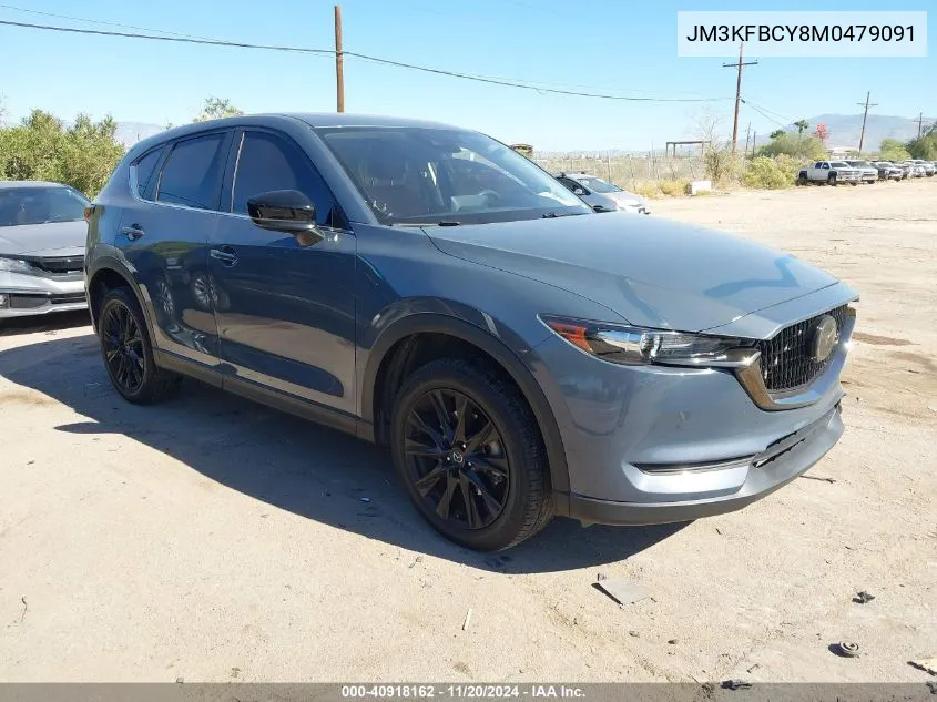 2021 Mazda Cx-5 Carbon Edition Turbo VIN: JM3KFBCY8M0479091 Lot: 40918162