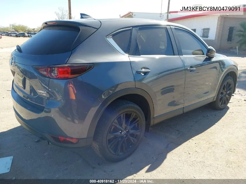 2021 Mazda Cx-5 Carbon Edition Turbo VIN: JM3KFBCY8M0479091 Lot: 40918162