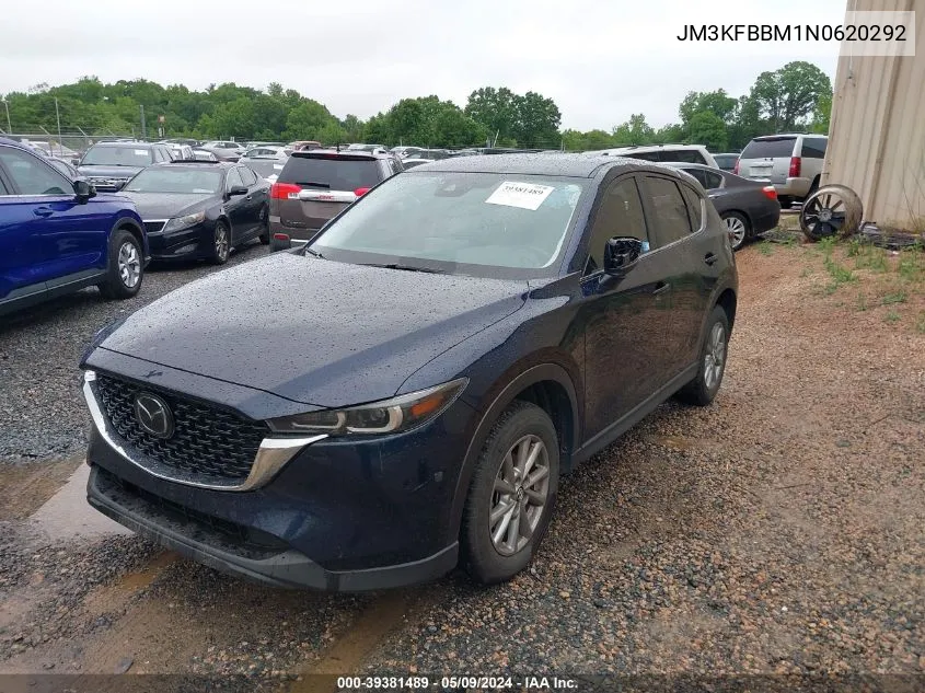 2022 Mazda Cx-5 2.5 S Select VIN: JM3KFBBM1N0620292 Lot: 39381489