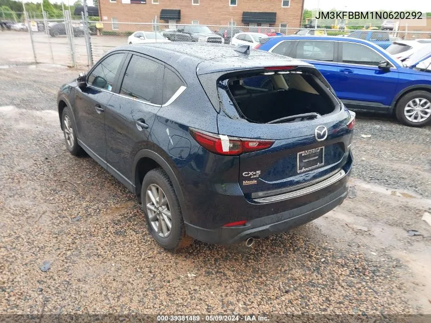 2022 Mazda Cx-5 2.5 S Select VIN: JM3KFBBM1N0620292 Lot: 39381489