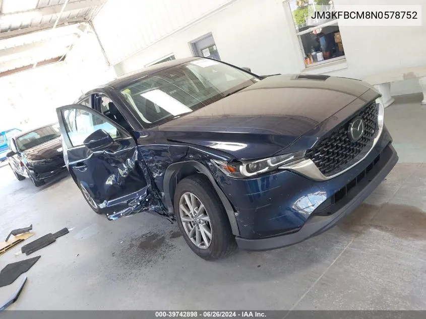 JM3KFBCM8N0578752 2022 Mazda Cx-5 2.5 S Preferred