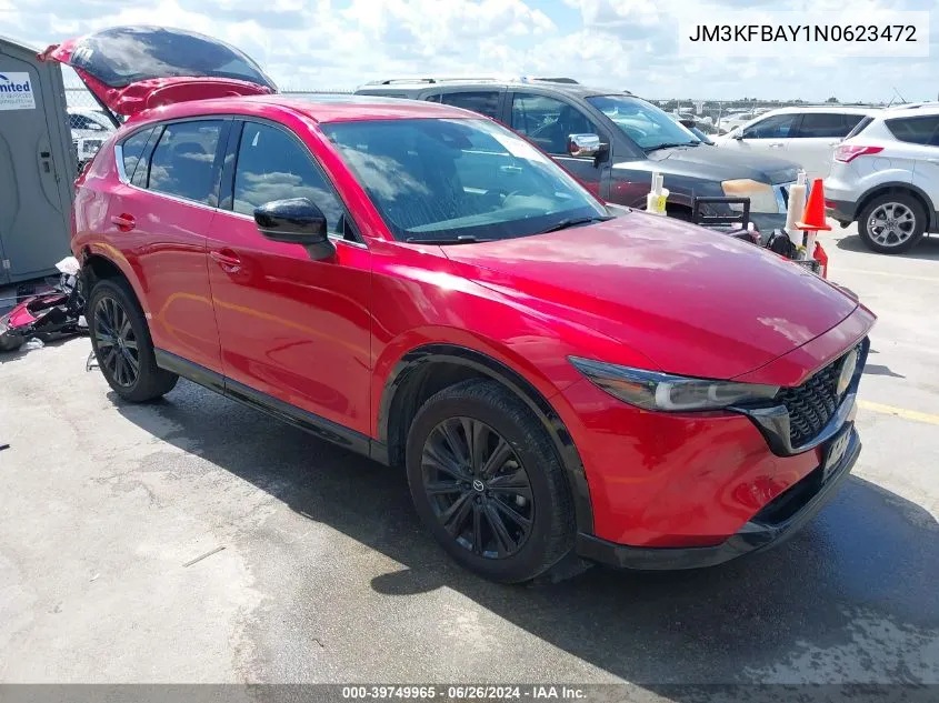 2022 Mazda Cx-5 2.5 Turbo VIN: JM3KFBAY1N0623472 Lot: 39749965