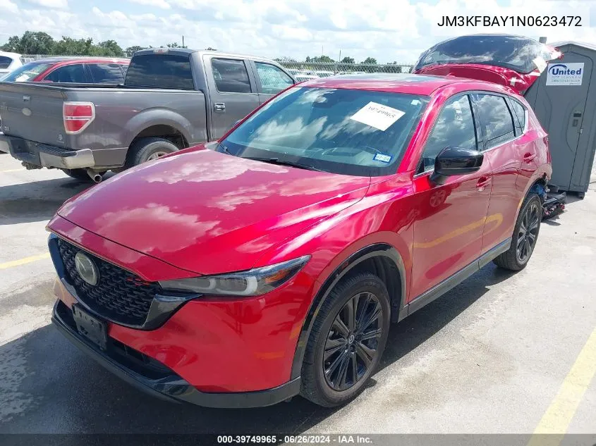 2022 Mazda Cx-5 2.5 Turbo VIN: JM3KFBAY1N0623472 Lot: 39749965