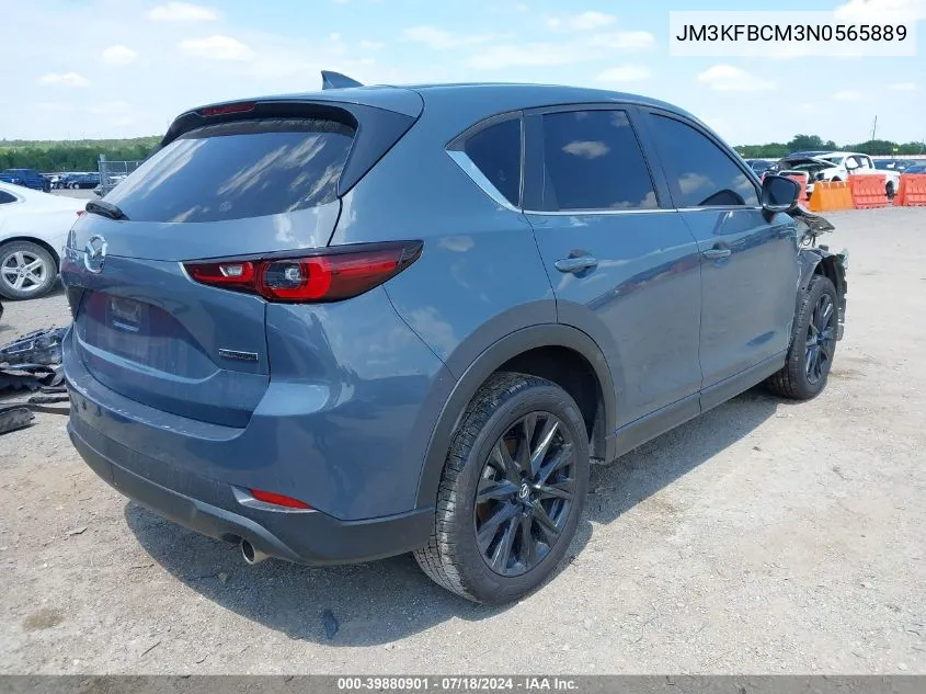 2022 Mazda Cx-5 2.5 S Carbon Edition VIN: JM3KFBCM3N0565889 Lot: 39880901