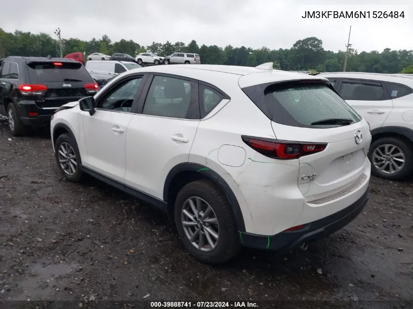 JM3KFBAM6N1526484 2022 Mazda Cx-5 2.5 S