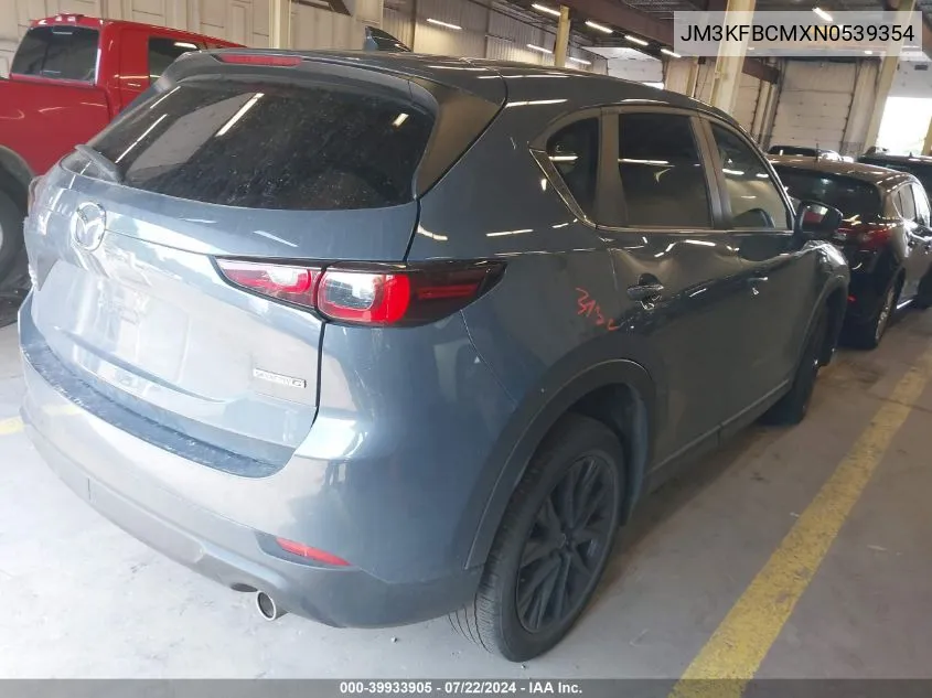 2022 Mazda Cx-5 2.5 S Carbon Edition VIN: JM3KFBCMXN0539354 Lot: 39933905