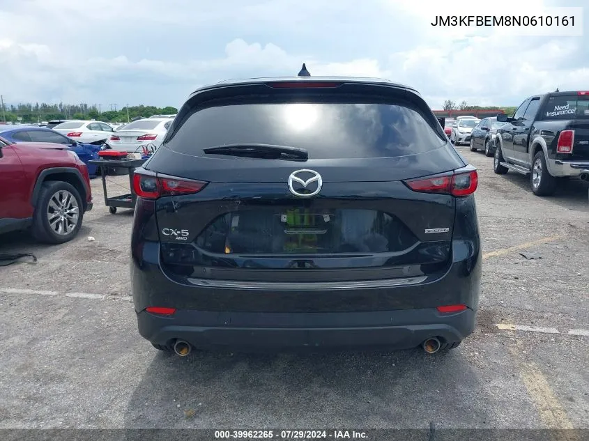 JM3KFBEM8N0610161 2022 Mazda Cx-5 2.5 S Premium Plus