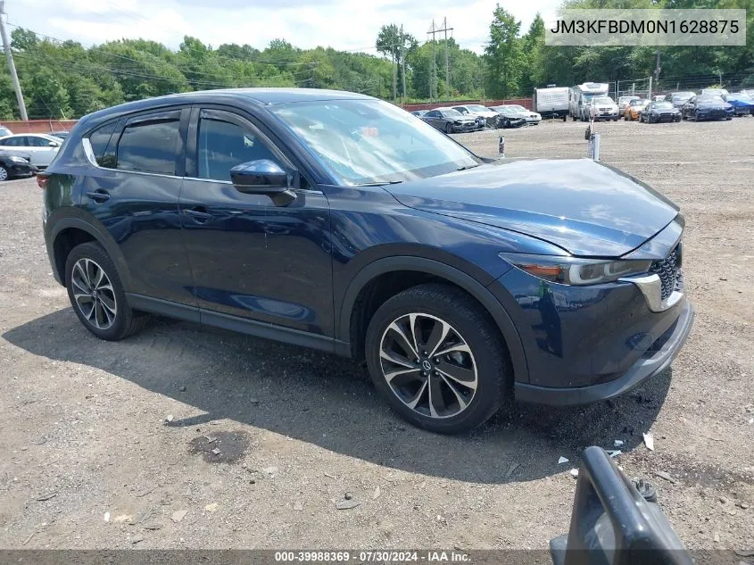 2022 Mazda Cx-5 2.5 S Premium VIN: JM3KFBDM0N1628875 Lot: 39988369