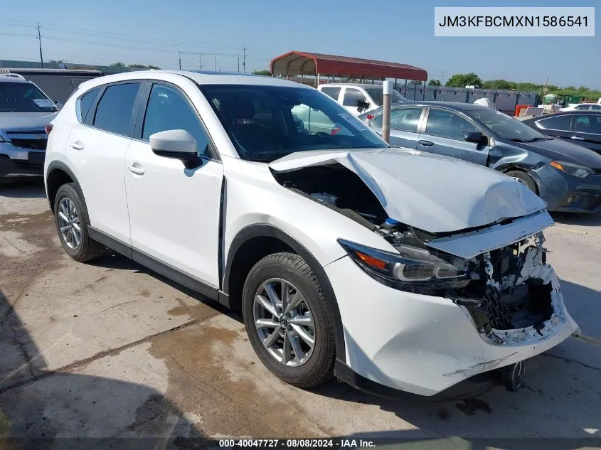 2022 Mazda Cx-5 2.5 S Preferred VIN: JM3KFBCMXN1586541 Lot: 40047727