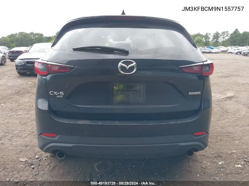 2022 Mazda Cx-5 2.5 S Preferred VIN: JM3KFBCM9N1557757 Lot: 40193728