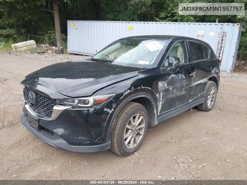 2022 Mazda Cx-5 2.5 S Preferred VIN: JM3KFBCM9N1557757 Lot: 40193728