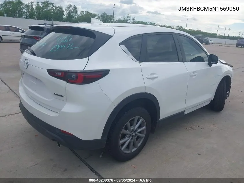 2022 Mazda Cx-5 Preferred VIN: JM3KFBCM5N1569050 Lot: 40209376