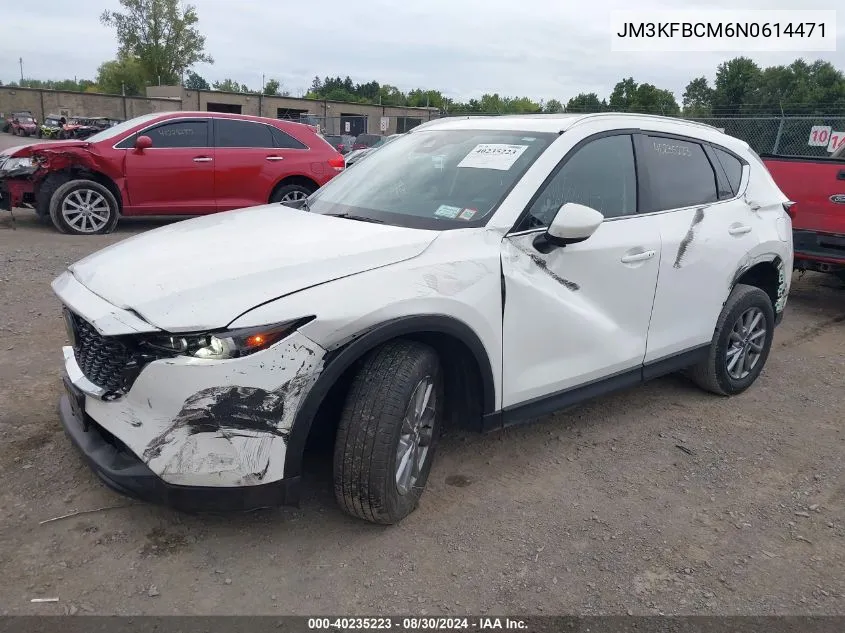 2022 Mazda Cx-5 2.5 S Preferred VIN: JM3KFBCM6N0614471 Lot: 40235223