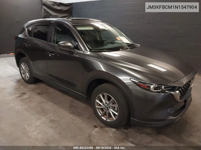 2022 Mazda Cx-5 2.5 S Preferred VIN: JM3KFBCM1N1547904 Lot: 40323386