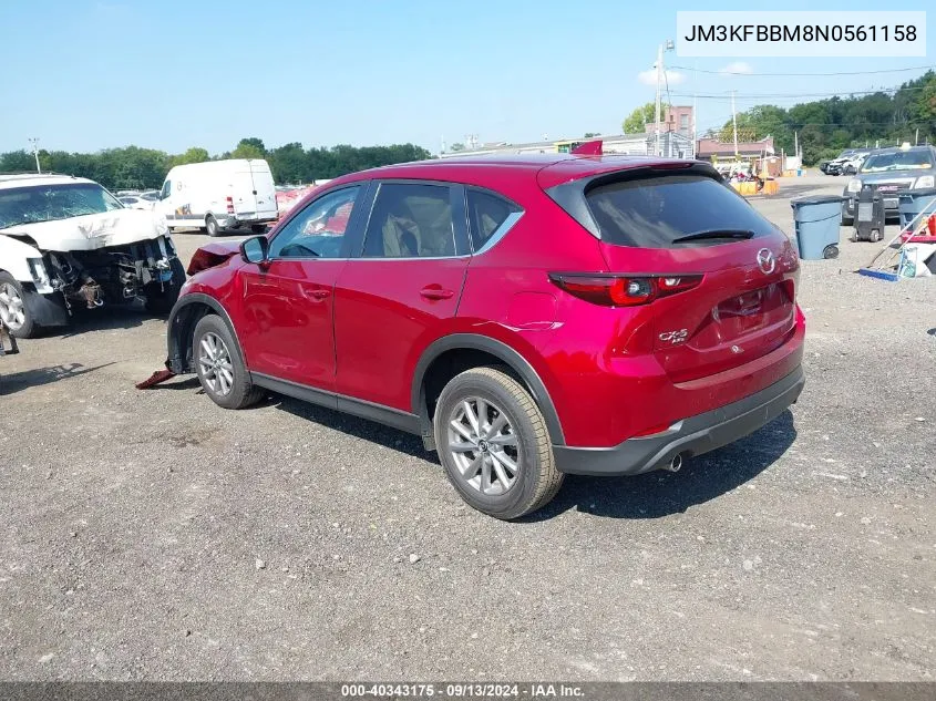 JM3KFBBM8N0561158 2022 Mazda Cx-5 2.5 S Select