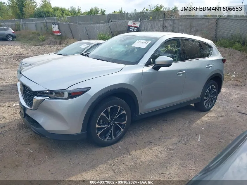 2022 Mazda Cx-5 2.5 S Premium VIN: JM3KFBDM4N1606653 Lot: 40379862