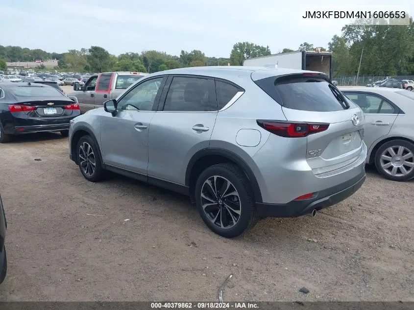 2022 Mazda Cx-5 2.5 S Premium VIN: JM3KFBDM4N1606653 Lot: 40379862