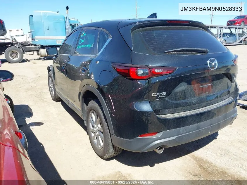 2022 Mazda Cx-5 2.5 S VIN: JM3KFBAM9N0528333 Lot: 40415851