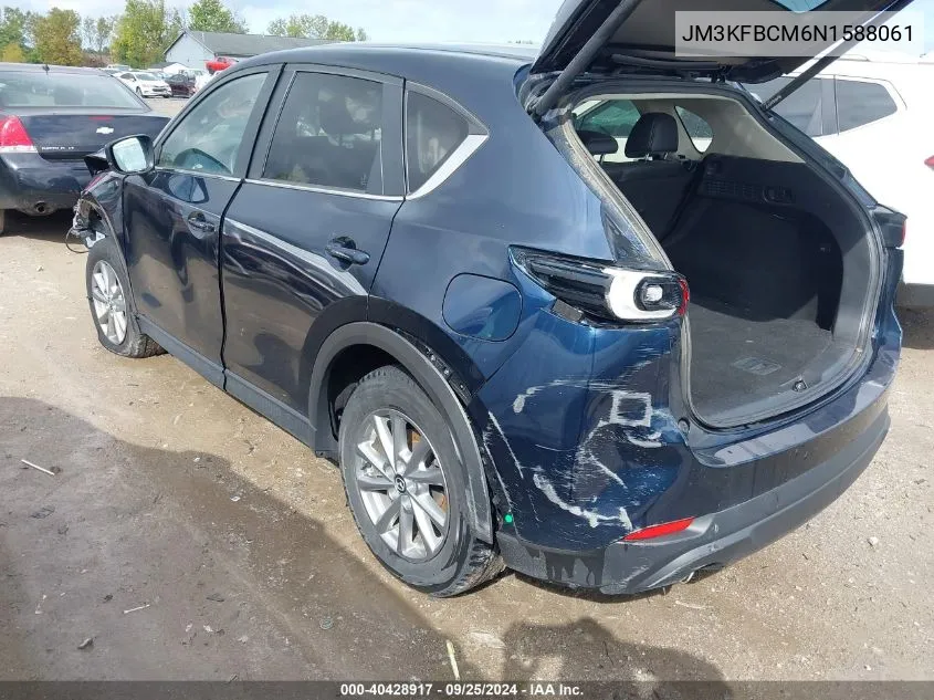 2022 Mazda Cx-5 2.5 S Preferred VIN: JM3KFBCM6N1588061 Lot: 40428917