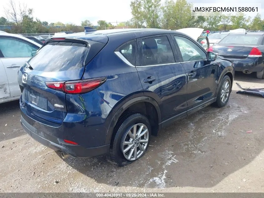 2022 Mazda Cx-5 2.5 S Preferred VIN: JM3KFBCM6N1588061 Lot: 40428917