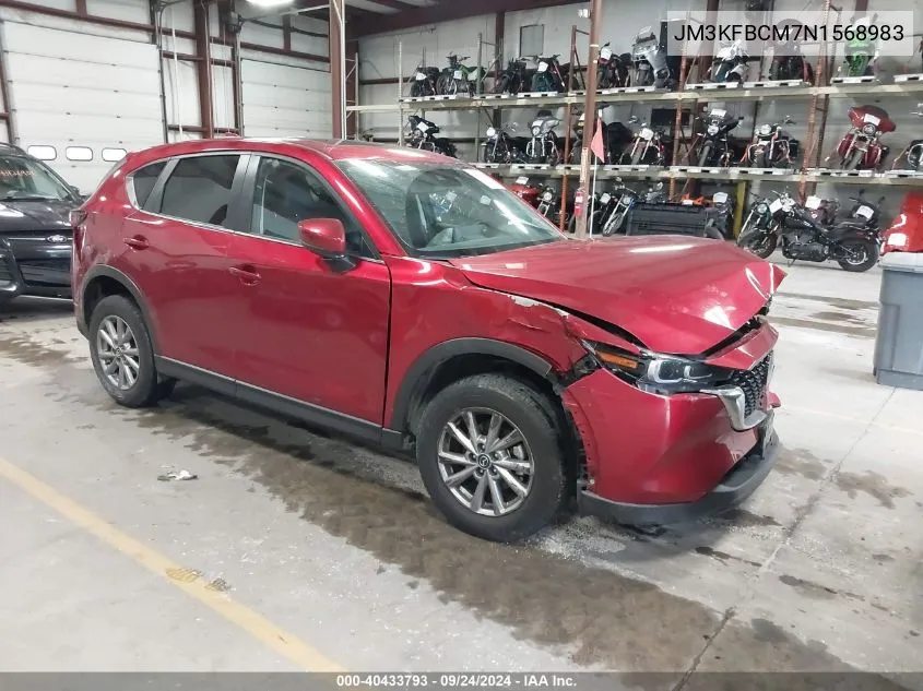 2022 Mazda Cx-5 2.5 S Preferred VIN: JM3KFBCM7N1568983 Lot: 40433793